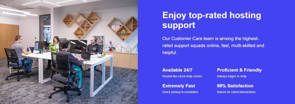 SiteGround customer support
