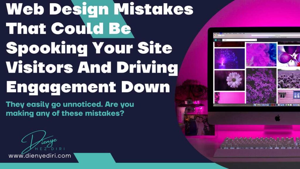 web design mistakes