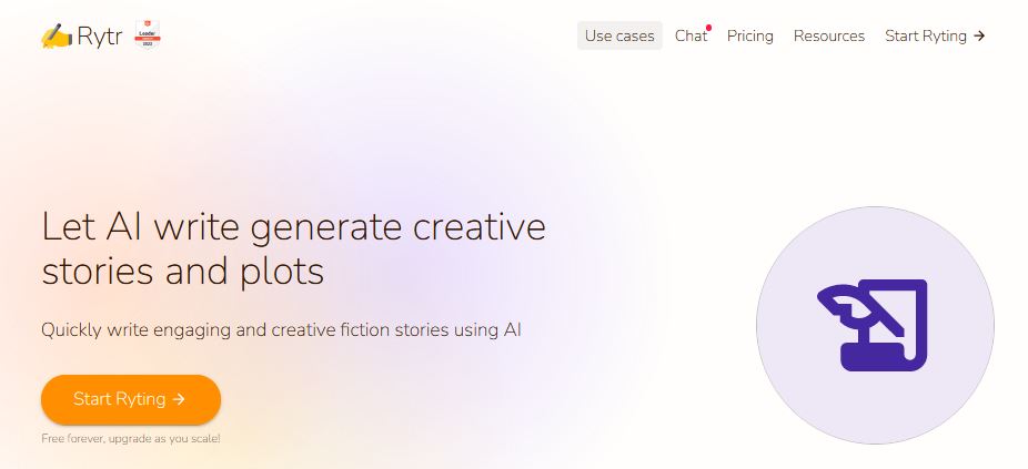 AI Story Generators - Rytr
